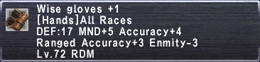 Wise Gloves +1