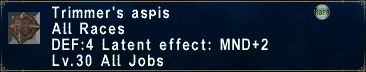 Trimmer's Aspis