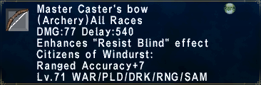 Master Caster's Bow