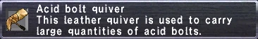 Acid Bolt Quiver