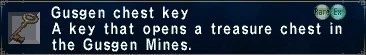Gusgen Chest Key