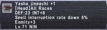 Yasha Jinpachi +1