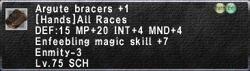 Argute Bracers +1
