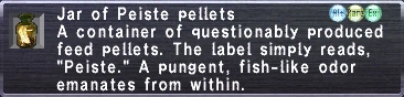 Peiste Pellets