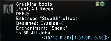 Sneaking Boots