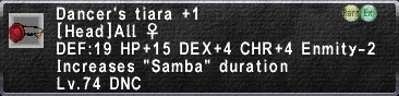 Dancer's Tiara +1