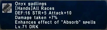 Onyx gadlings