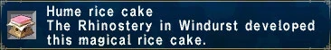 Hume Rice Cake
