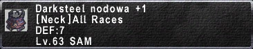 Darksteel Nodowa +1