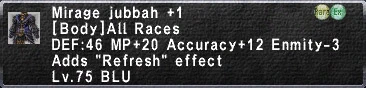 Mirage Jubbah +1