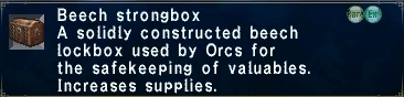Beech Strongbox