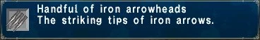 Iron Arrowheads