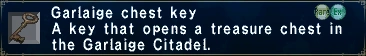Garlaige Chest Key