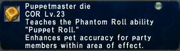 Puppetmaster Die