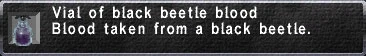 Beetle Blood