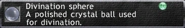 Divination Sphere