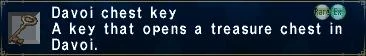 Davoi Chest Key