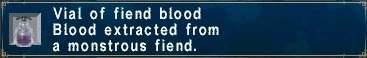 Fiend Blood