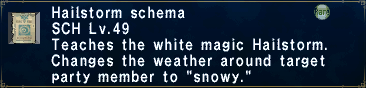 Hailstorm Schema