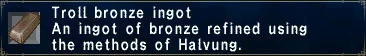 Troll Bronze Ingot