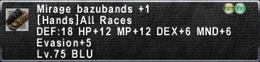 Mirage Bazubands +1