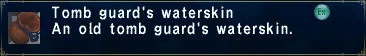 Tomb Waterskin