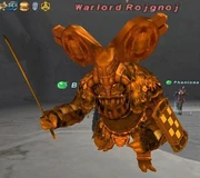 Warlord Rojgnoj with under 50% hp remaining