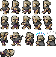 Golbez in battle in The After Years