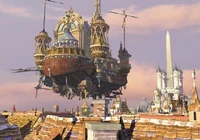 The Prima Vista approaches Alexandria Castle.