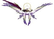 Sephiroth in his final form at the very end of FFVII