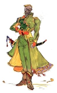 Artwork by Yoshitaka Amano.