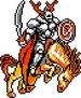 Odin as he appears in the NES version of Final Fantasy III