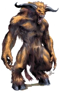 A minotaur