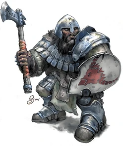 A hill dwarf