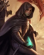 Artemis Entreri with the Crystal Shard