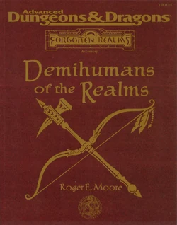 Cover of Demihumans of the Realms