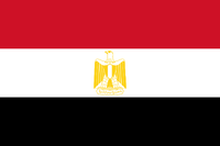 Bandera de Egipto