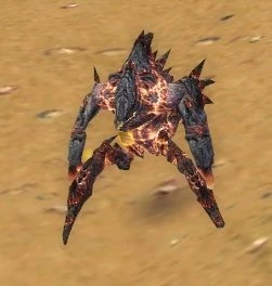 Titan brûlant miniature