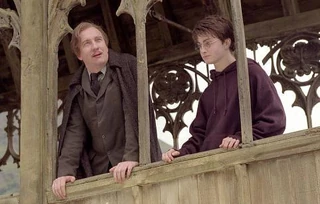 Remus with Harry Potter in 1993.