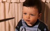 Harry as a baby.