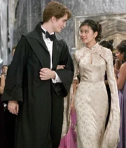 Cedric and Cho Chang at the Yule Ball.