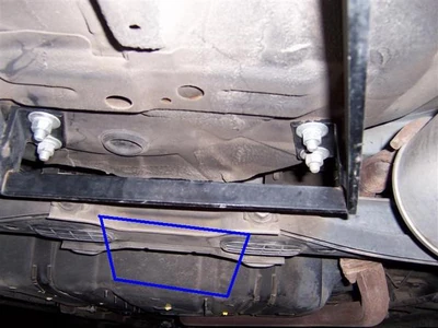 Rear Jack Point: for use with a floor jack