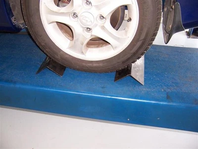 Wheel chocks are your friends and they prevent accidents.