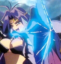 Naga's about to use Freeze Arrow.