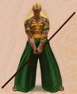 Tattooed Monk