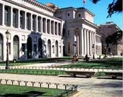 Das berühmte Prado Museum in Madrid