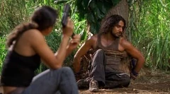 Ana-Lucia und Sayid reden miteinander