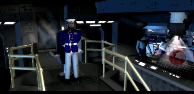 Admiral on the bridge!
