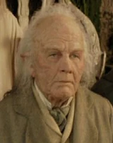 Bilbo Baggins in his old age.