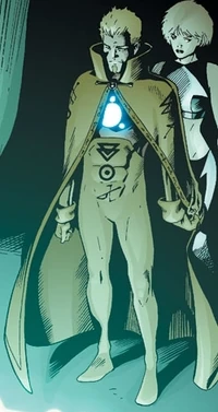 Element Lad and Light Lass. Art by Barry Kitson.